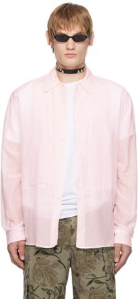 OUR LEGACY Pink Adorn Shirt