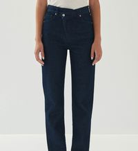 Alohas - Jean droit en coton - Taille L - Bleu