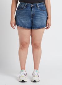Levi's - Short en jean taille haute - Taille 56 - Noir