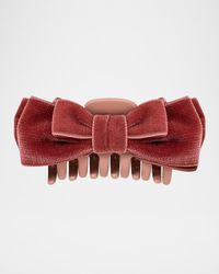Matilda Velvet Bow Jaw Clip