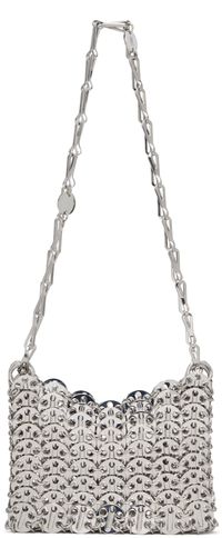 Rabanne Silver Iconic 1969 Nano Bag