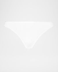 Seamless High-Cut Cotton Briefs