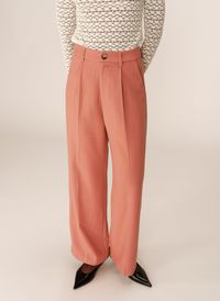 Grace Et Mila - Pantalon tailleur droit - Taille L - Marron