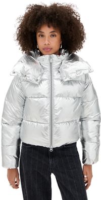 Save The Duck Giselle Puffer Silver XL