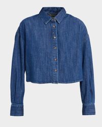 The Crop Ex-Boyfriend Denim Shirt