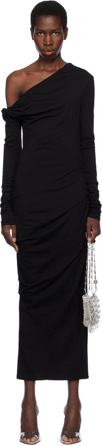 Paris Georgia Black Elemental Manahou Maxi Dress
