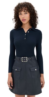 Shoshanna Melinda Dress Navy M