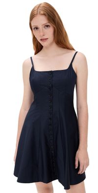 La Ligne Alba Mini Dress Midnight M