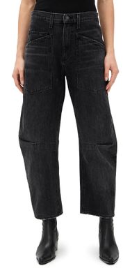Nili Lotan Shon Jeans Stone Black Wash 30