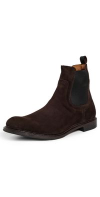 Allen Edmonds Tanner Suede Chelsea Boots Bitter Chocolate 8.5