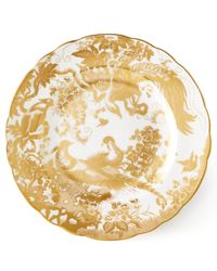 Gold Aves Salad Plate