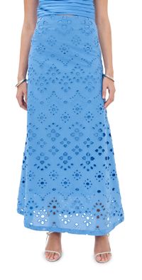 Figue Poppy Skirt Surf Blue 10