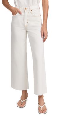 SLVRLAKE Grace Crop Jeans Natural White 32