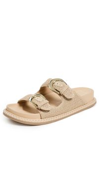 Dolce Vita Shauny Sandals Natural Raffia 10