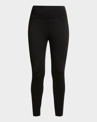 High-Rise Cropped Terry Leggings