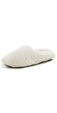 Eberjey Sherpa Slippers Ivory L