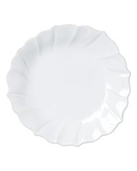 Incanto Stone Ruffle Salad Plate, White