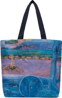 JW Anderson Multicolor Canvas Shopper Tote