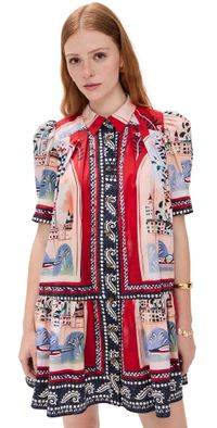 Hunter Bell Leslie Dress Coastal Village M