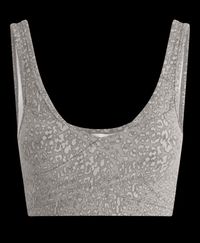 Varley - Brassière imprimée - Taille L - Gris