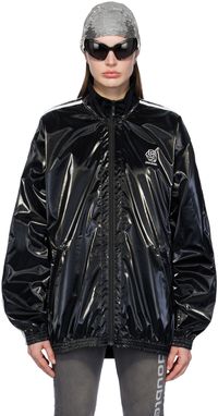 doublet Blouson de survêtement noir à glissière
