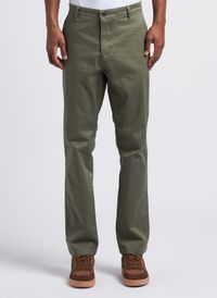 Dockers - Pantalon chino en coton stretch - Taille 36/34 - Vert