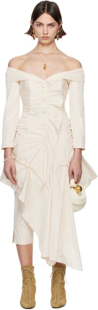 Renaissance Renaissance SSENSE Exclusive Bridal Capsule Coco Minidress