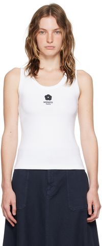 Kenzo White Kenzo Paris Boke Flower 2.0 Tank Top