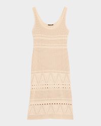 Emerson Scoop-Neck Cotton Knit Dress