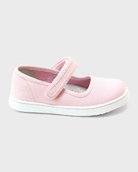 Girl's Jenna Canvas Mary Jane Shoes, Baby/Kids/Toddlers
