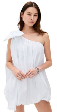 BARDOT Razia One Shoulder Mini Dress Orchid Wht 8