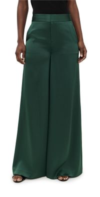 alice + olivia Nessi Baggy Trousers Green Mystique 6