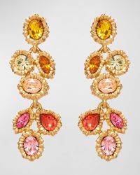 Lintzer Crystal Drop Earrings