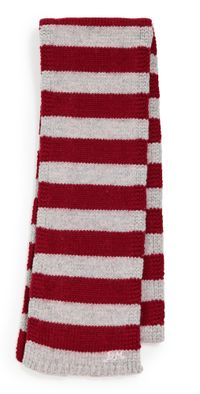 Damson Madder Stripe Skinny Scarf Multi One Size