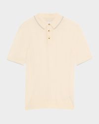 Men's Edvan Short-Sleeve Polo Sweater