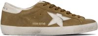 Golden Goose Tan Super-Star Sneakers