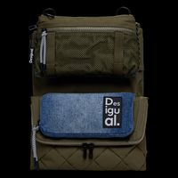 Desigual - Sac bandoulière 2-en-1 matelassé - Taille Unique - Vert