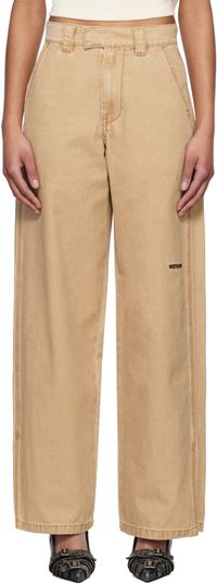 We11done Beige Work Trousers