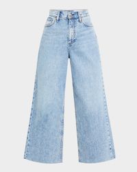 Featherweight Andi High-Rise Wide Ankle Jeans