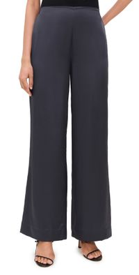 STAUD Stroll Silk Pants Nocturne XS