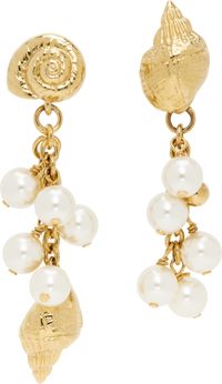 Chloé Gold 'The Chloé Shells' Earrings