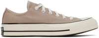 Converse Taupe Chuck 70 Vintage Canvas Sneakers