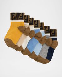 Kid's FF 7-Pack Baby Socks, Size 0-24M