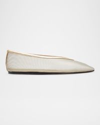 Luna Mesh Ballerina Flats