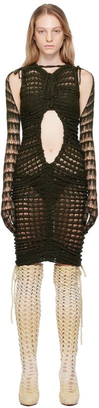 Isa Boulder SSENSE Exclusive Green Four-Piece Cover Up Set