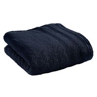 Coton Pur - Serviette de toilette 100 coton pigné - Taille 50x100 - Bleu
