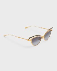 V-Glassliner Titanium Cat-Eye Sunglasses