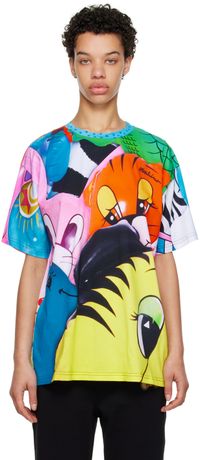 Moschino Multicolor Inflatable Animals T-Shirt