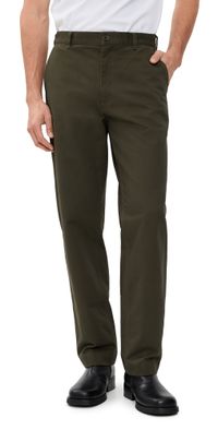 Reigning Champ Cotton Chino Freshman Standard Pants Dark Olive 33