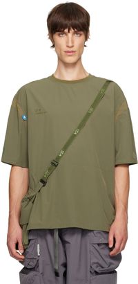 Archival Reinvent Green WIND AND SEA Edition Curve Bag & T-shirt Set